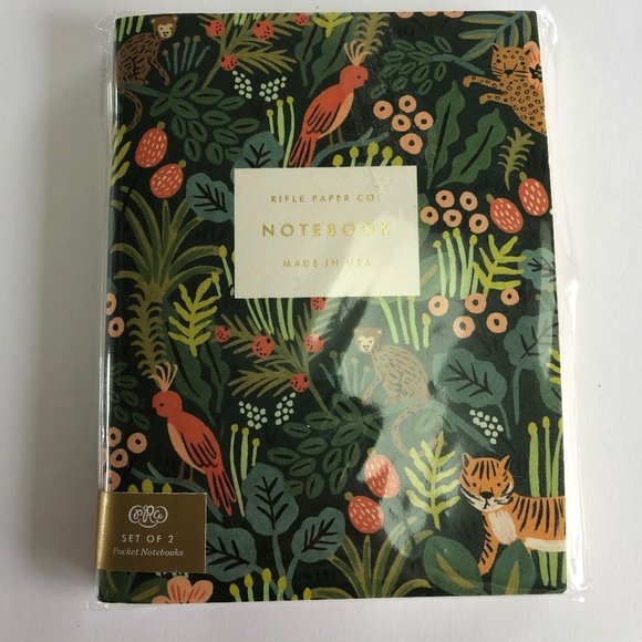 Rifle Paper Other - Starbucks Rifle Paper Pocket Notebook Set of 2